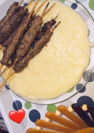 صورة لوصفة لابيري بكباب مشوي 🥩🥔