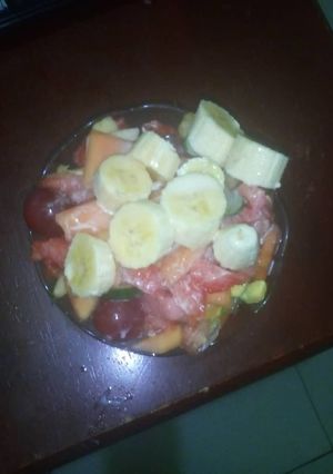 A picture of Fruit salad.