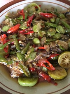 Foto resep Ikan peda tumis pete