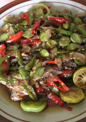 Foto resep Ikan peda tumis pete