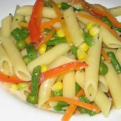 A picture of Pasta Jollof.