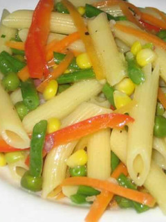 A picture of Pasta Jollof.