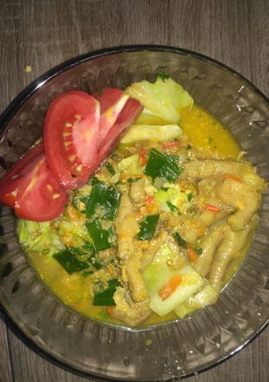 Foto resep Ceker Kuah Pedas
