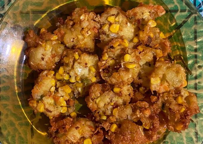 Anti Ribet, Memasak Bakwan Kentang Jagung Bahan Sederhana