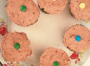 Una foto de Frosting de chocolate
