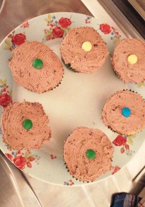 Una foto de Frosting de chocolate
