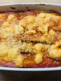 Parmezános rakott padlizsán