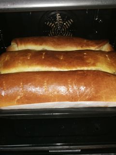 Káposztás, almás, diós kalács recept fotója