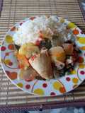 Estofado de pollo con nabo