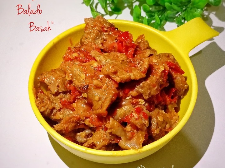 Cara Mudah Membuat Resep Dendeng Sapi Balado Basah yang Enak Banget Anti Ribet, Bikin Ngiler