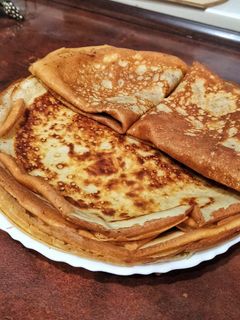 Фото Золотые блинчики на молоке.