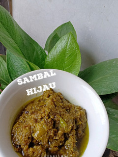 Foto resep Sambal hijau ala2 padang