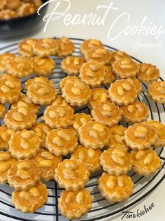 Foto resep Peanut Cookies (Kue Kacang)