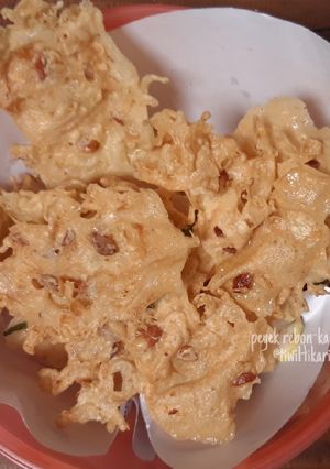 Foto resep Peyek rebon-kacang