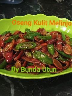 Foto resep Oseng kulit melinjo