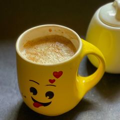 A picture of Indian Cappuccino without frother.
