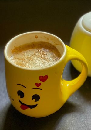 A picture of Indian Cappuccino without frother.