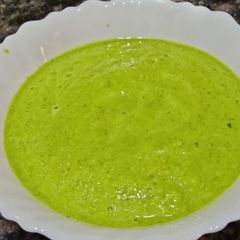 Coriander Tomato Peanut Chutney A picture of Coriander Tomato Peanut Chutney.