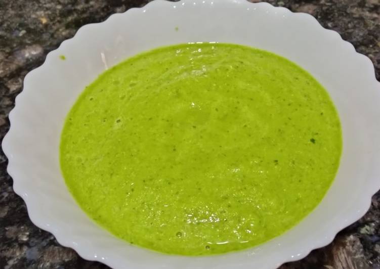 Coriander Tomato Peanut Chutney Coriander Tomato Peanut Chutney