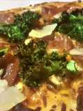 Pizza de Berenjena, Jamón y Kale