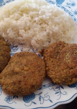 Foto principal de Hamburguesas de mijo y champiñones
