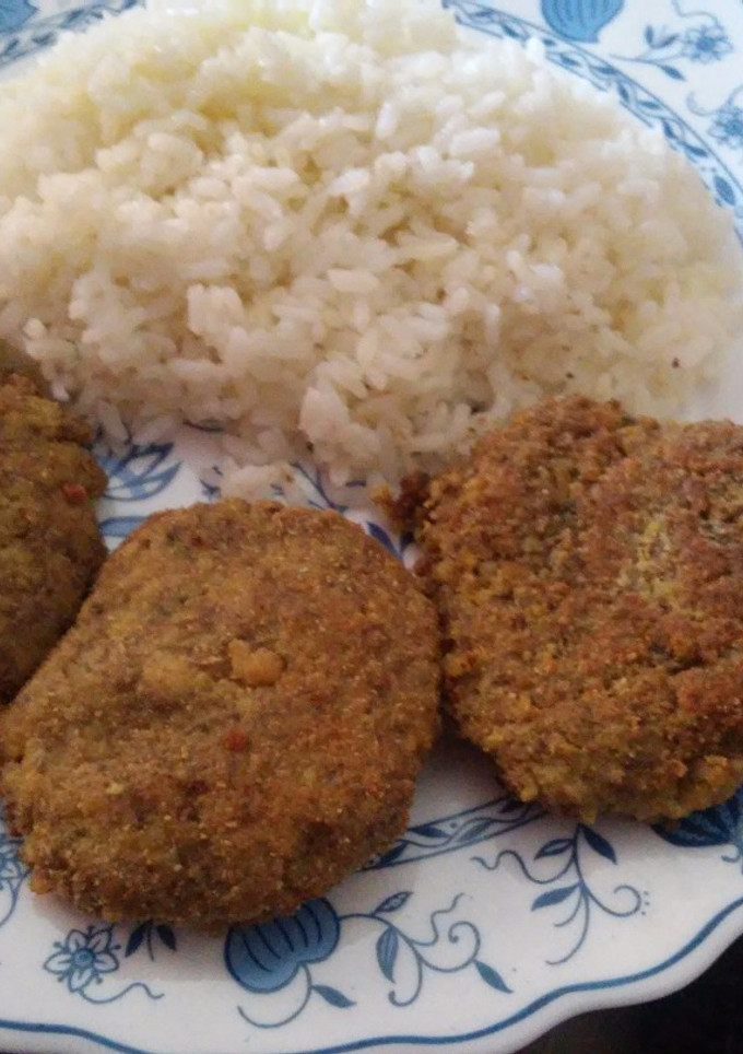 Una foto de Hamburguesas de mijo y champiñones