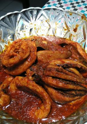 Foto resep Cumi saos padang