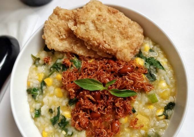 Resep Bubur MANADO / TINUTUAN beserta TIPSNYA yang Lezat Sekali