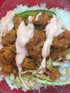 A picture of Bar b q Rice.