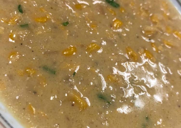 شوربه الذره 🌽