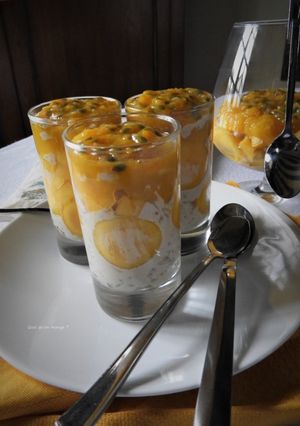 Une photo de Mango rice au lait de coco