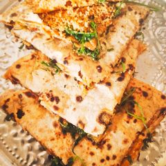 A picture of Peanut Paratha.