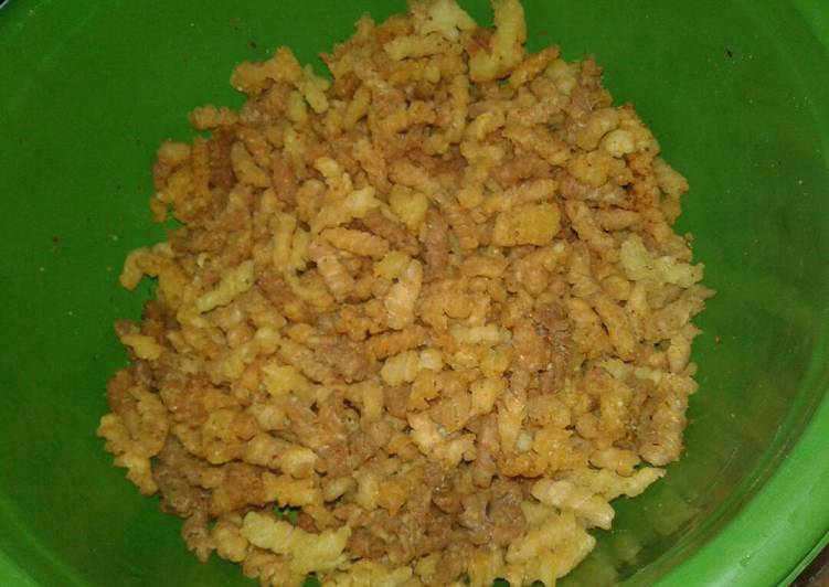 Makaroni spiral crispy