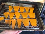 Una foto de calabaza chips