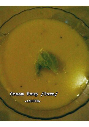 Foto resep 29. Cream Soup (Corn)