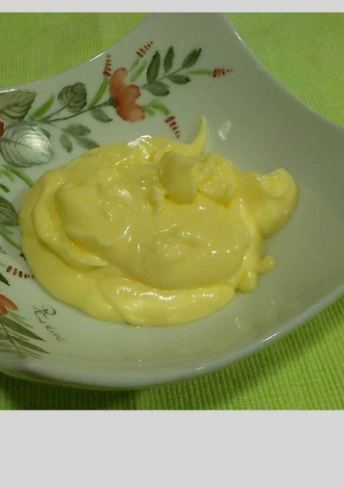 Una foto de Margarina o mantequilla a pomada