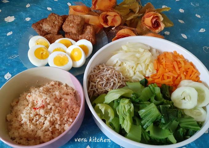 Yuk intip, Resep enak memasak Kluban sayur/urap  lezat