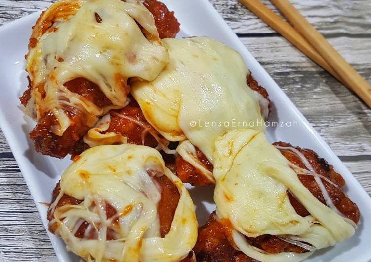 Resipi Ayam Cheese Pedas Korea Oleh Erna Hezreen Hamzah Cookpad