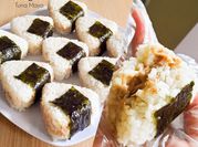 Gambar onigiri tuna mayo