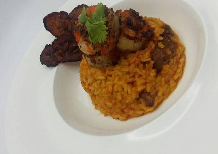 Jollof risotto rice