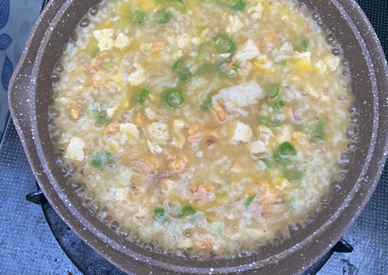 Mpasi Bubur Udang buncis