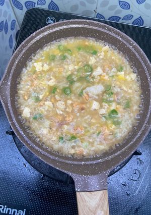 Foto resep Mpasi Bubur Udang buncis