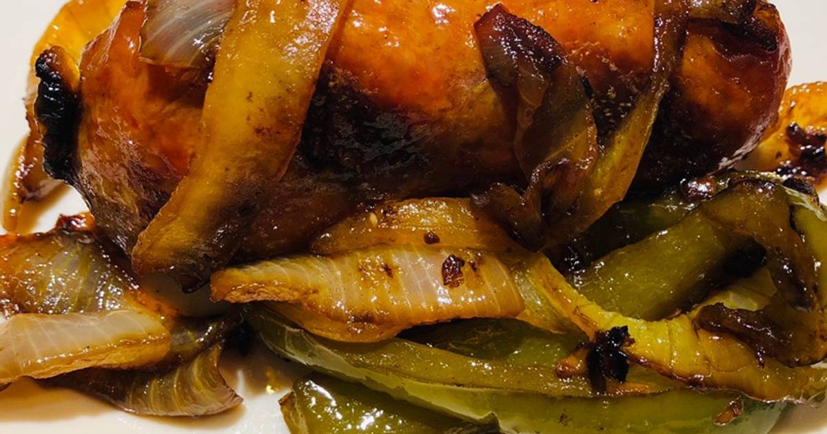 Caramelized Onions 🧅 and Green Pepper Recipe by Crock Pot Girl 🤡 Cookpad