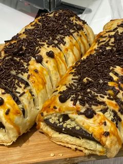 Foto resep #Brownies Choco Puff with Crumbles by c o o k p u k