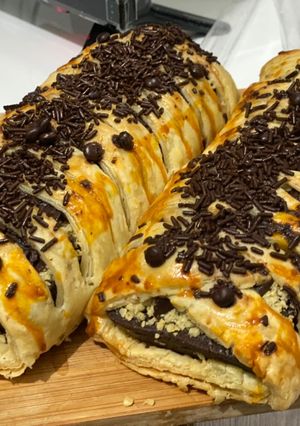 Foto resep #Brownies Choco Puff with Crumbles by c o o k p u k