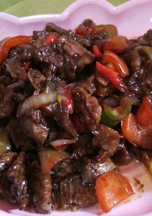 Foto resep Black Paper Beef