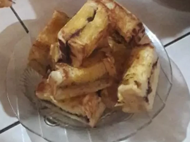 Langkah Gampang Membikin Resep Roti bakar coklat messes yang Lezat Anti Ribet, Mantap