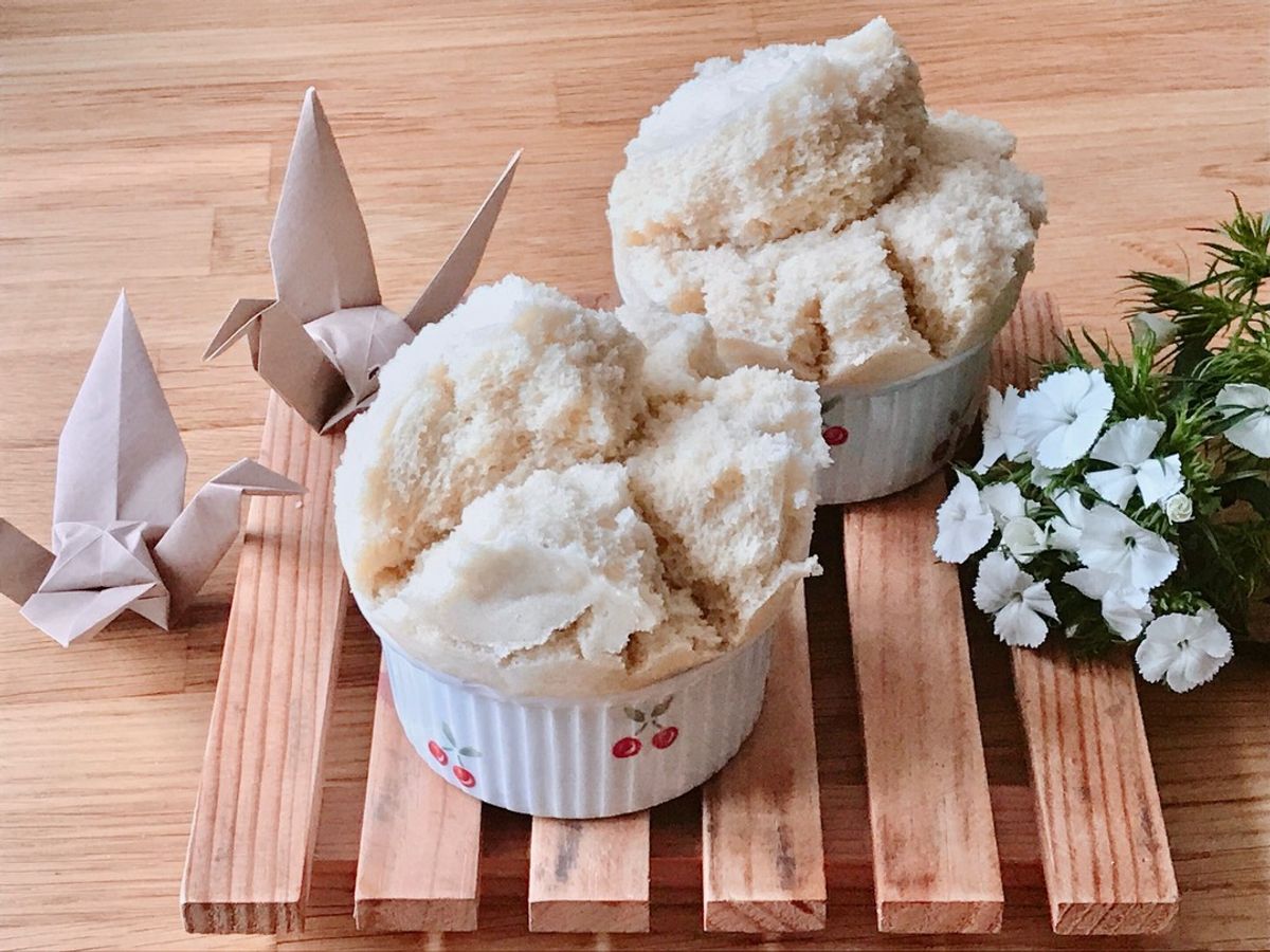 💚 Bánh Bò Bông Sữa Dừa (Vegetarian)