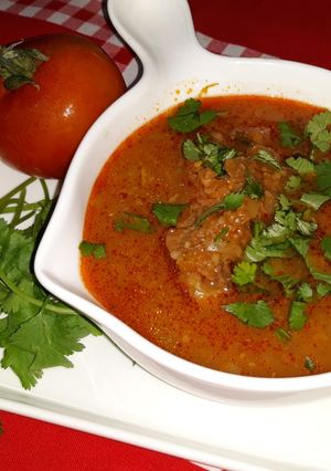 صورة لوصفة جاري او شوربة فريك