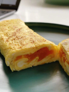 南瓜泥玉子燒 的食譜成品照片